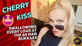 Cherry Kiss Swallowing Every Load at the 80 Man Bukkake ft. Holly Randall Unfiltered #podcastclips