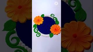 Diwali & Navratri special rangoli // Dussehra rangoli designs 2024 //Rangoli by vijaya