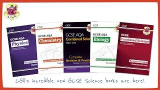 CGP’s new GCSE Science books are hot off the press!