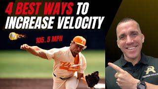 Best Ways To Increase Velocity For Baseball (Top 4 Ways)