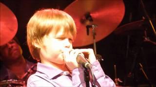 Hoochie Coochie Man by 10 year old Joshua King with the James Cotton Band