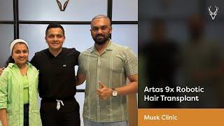 Hair Transplant in Ahmedabad | Artas 9x Robotic Hair Restoration - Musk Clinic