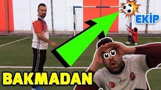 BAKMADAN DİREK VURMA! | EKİPLE ÜST DİREK (CROSSBAR) CHALLENGE