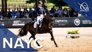 Christian Simonson & Zeaball win the NAYC Dressage Young Rider Individual Final