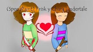 (SpeedPaint) Chara y Frisk - Undertale