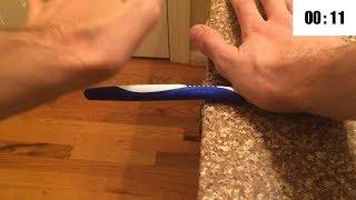 Ultralight Backpacking: How to Chop Your Toothbrush in Half (IN 11 SECONDS, NO TOOLS)