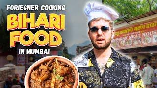 Foreigner cooking Bihari food in Mumbai, India  | India Vlog