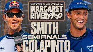 Jordy Smith vs Crosby Colapinto | Western Australia Margaret River Pro 2025 - Semifinals