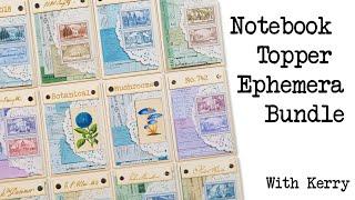 Notebook Topper Ephemera Bundle - With Kerry