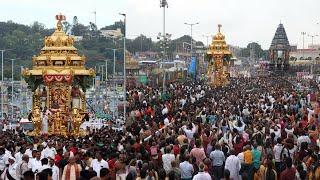 Tirumala Srivari Brahmotsavam 2024 Swarna Ratham