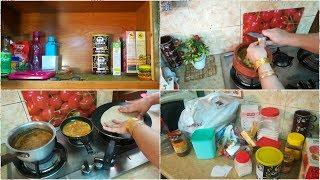 Kitchen Cleaning & Setting Started || Vlogger Bird ||
