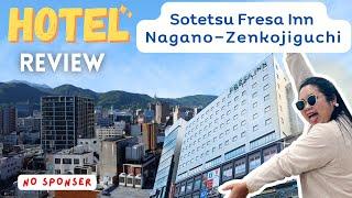 Review  โรงแรม Sotetsu Fresa inn Nagano-Zenkojiguchi ตรงข้ามสถานี Nagano station