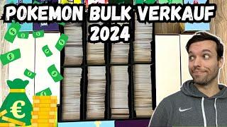 Pokemon Karten BULK VERKAUFEN 2024  So hab ich es gemacht