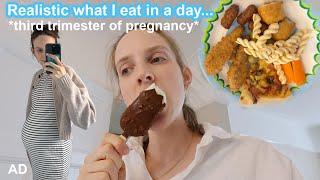 AD What I eat in a day *Pregnant Edition*