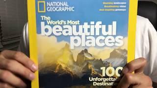 250【National Geographic】The world's most beautiful places【毎日おすすめ本読書レビュー・紹介・Reading Books】