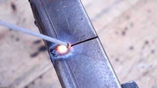 Two easy ways to weld 1.5mm square pipes!