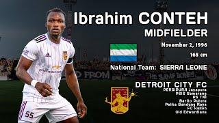 IBRAHIM CONTEH * MIDFIELDER * DETROIT CITY FC
