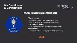 POCUS Certification Academy Overview