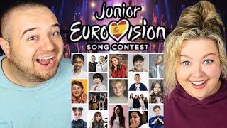 Reacting To All Junior Eurovision Songs 2024!