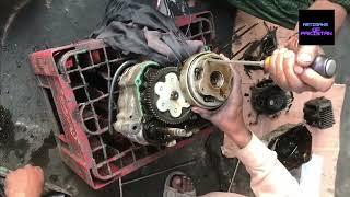 Motorbike engine repair! Amazing skills mechanical skills.