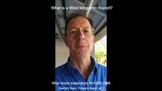 Wise Home Inspections Wind Mitigation Report In Deerfield Beach, Pompano Beach, etc