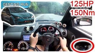 Part 2/2 | Proton Satria Neo 1.6L CPS 5MT | Malaysia #POV [Genting Run 冲上云霄] [CC Subtitle]