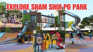 TALLEST AND LARGEST SPIRAL TUBE (like swimming pool slide) AT SHAM SHUI PO PARK HONG KONG | EXPLORE