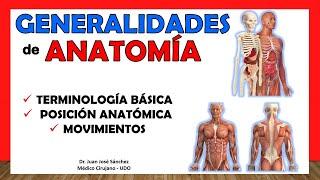  ANATOMY GENERALITIES - Anatomical Position, Anatomical Terminology. Easy and simple!