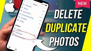 How to Remove Duplicate Photos on iPhone - New iOS 16 update