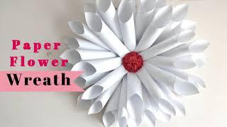 Christmas Home Decorating ideas 2020 | Christmas Paper Wreath | Paper Crafts