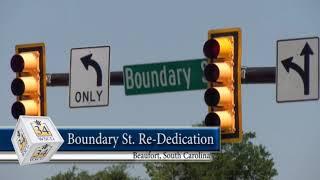 Boundary Street Dedication