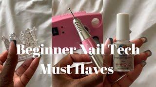 Beginner Nail Tech Must Haves (UPDATED) + Where To Purchase The Products || South African Youtuber