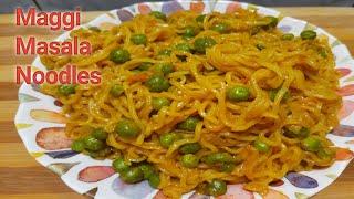 Maggi Masala Recipe - Maggi banane ki recipe - Easy & Tasty Maggi - Veg Maggi - kitchen with Rukshar