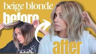 EASY Beige Blonde Tutorial- Step by Step with Formulas