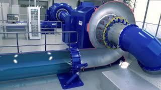 ANDRITZ Hydro turbine animation - Francis