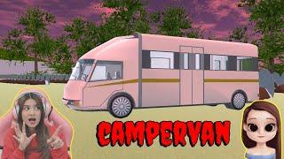 CAMPERVAN HOROR!! [HORROR MOVIE SAKURA REACTION @SedyaIsty ] SAKURA SCHOOL SIMULATOR-PART 898