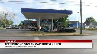 16-year-old fatally shot while driving stolen car in Cleveland