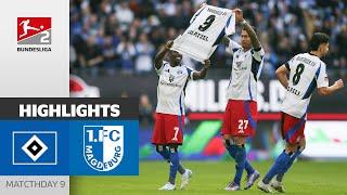 HSV Inflicts FCM's First Defeat Of The Season | Hamburger SV-1. FC Magdeburg 3-1 | Highlights | MD 9