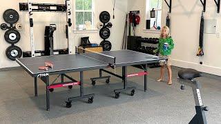 Best Foldable Ping Pong Table - STIGA ADVANTAGE PRO DEMO!