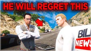 Kid Steals The BILLY Van but INSTANTLY Regrets It on GTA 5 RP