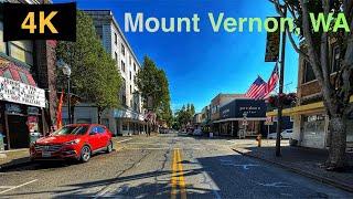 Downtown Mount Vernon, WA Driving Tour in Spring 2023.