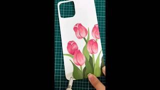 Tulip Phonecase  #thediycrafter #shorts #tulip#gulimata