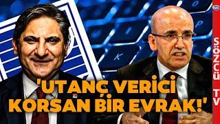 'SEN MALİYE BAKANISIN NASIL BİLMEZSİN!' Aykut Erdoğdu Mehmet Şimşek'i Yerden Yere Vurdu!