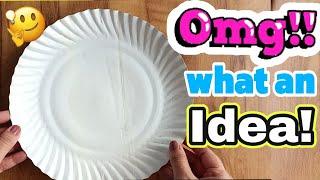 Best out of waste paper plates crafts | Easy paper plate crafts  | disposable plate Crafts