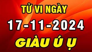 Tu Vi Hang Ngay 17-11-2024 Cứ Yên Tâm Con Giáp Vận May Trúng Lớn Cực Đỏ Tiền Nhiều Đè Ngạt Thở