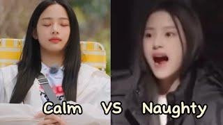 Minji has 2 personality || "Calm VS Naughty Minji" 