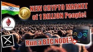 SUPREME COURT of INDIA: Crypto is Legal. Why Didn't Price MOVE? BTC Node on HTC. Ripple v. VanEck.