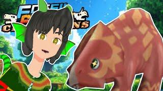 I FOUND A CUTE DINOSAUR! 【Fossil Fighters Champions】