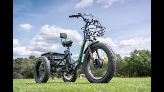 Best Electric Trikes for Adults and Seniors --Maxfoot MF-30 Electric Trike