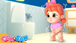 Go to the Potty!  Baby Potty Training Song - Nursery Rhymes | Cam & Sam